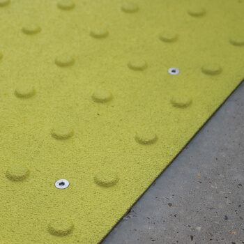 Coper removable tactile plate